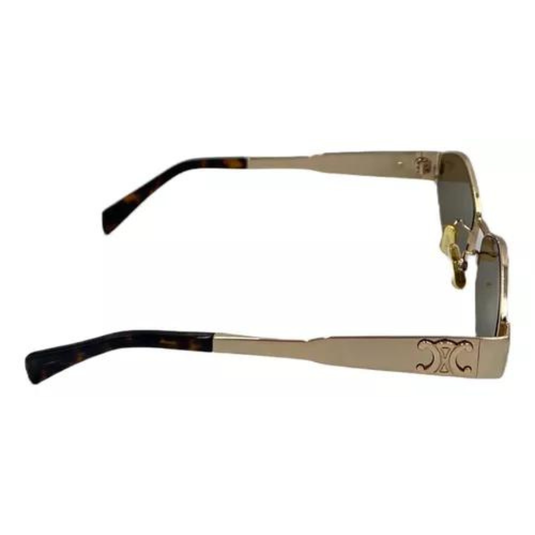 Geometric Shape Black Gold