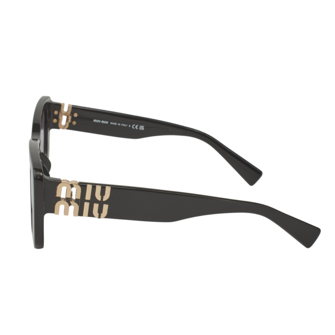 Miu Miu MU 07YS 1AB-5D1 Square Shape Black Gradient