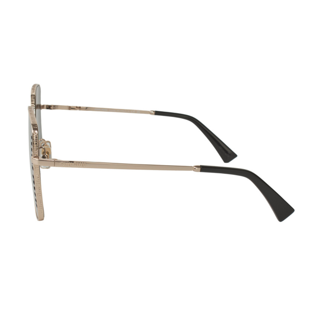 Miu Miu MU 51YS ZVN-5S0 Square Shape Black Silver