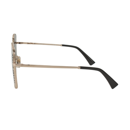 Miu Miu MU 51YS ZVN-5S0 Square Shape Black Silver