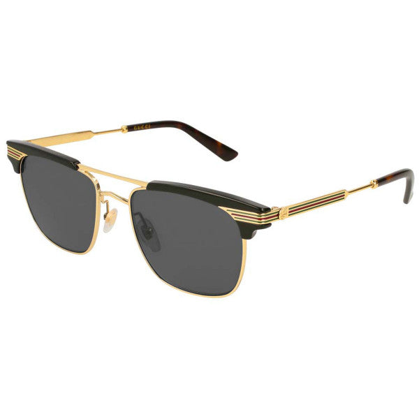 GG0287S 001 Clubmaster Negro Clásico Dorado